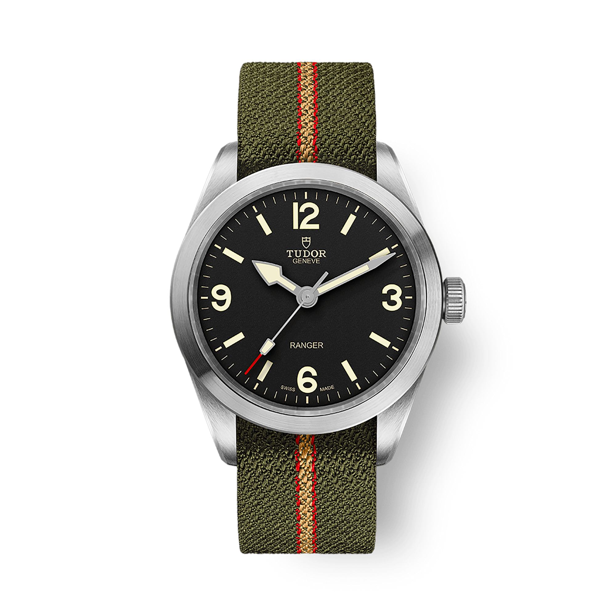 Tudor Ranger 39mm, Black Dial, Arabic/Baton Numerals_1