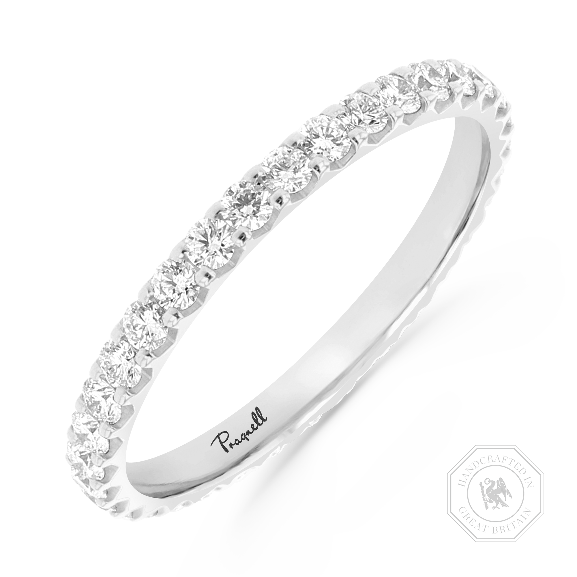 Brilliant Cut Diamond Eternity Ring Brilliant Cut, Eternity, Claw Set_1