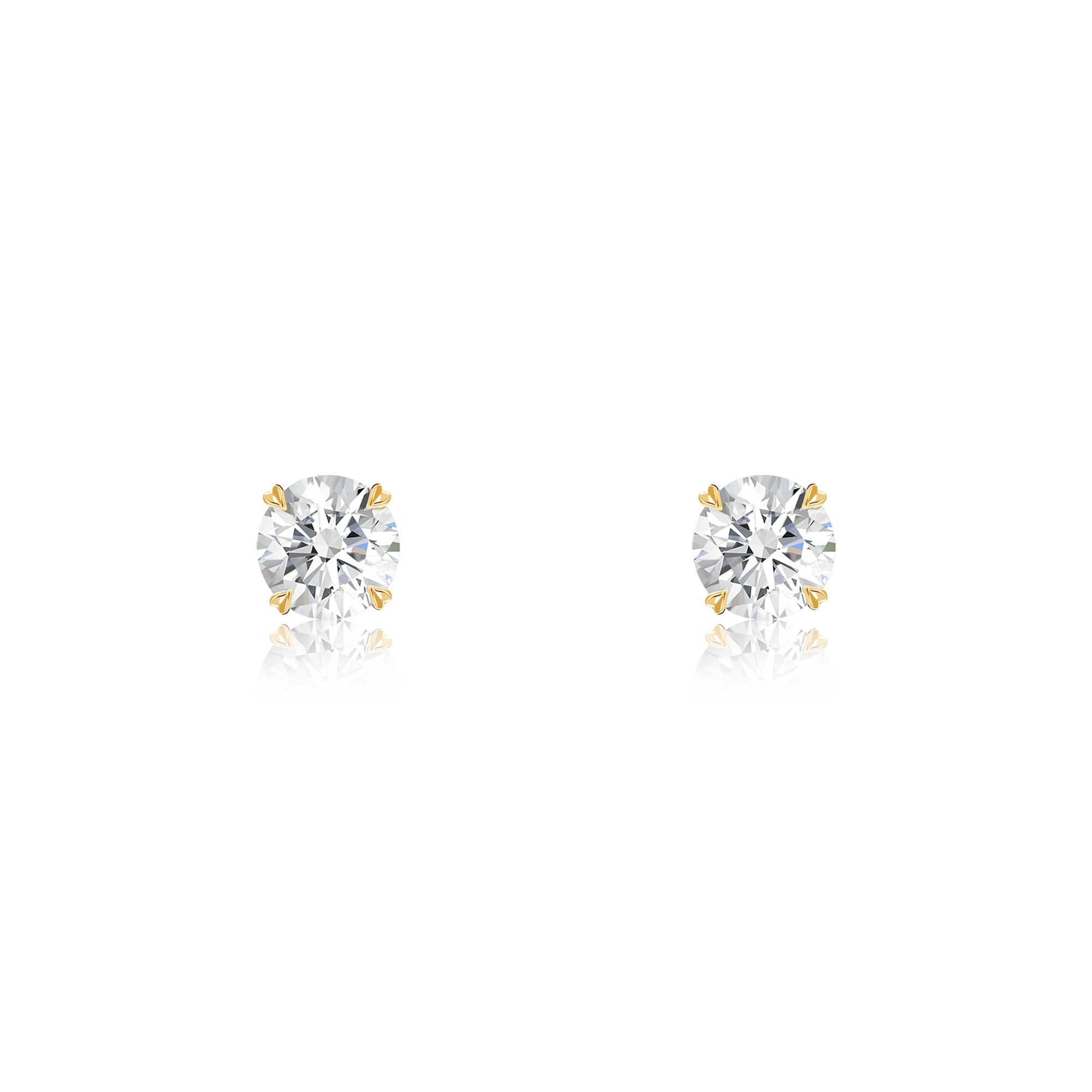 Windsor 0.60ct Diamond Stud Earrings Brilliant cut, Claw set_1