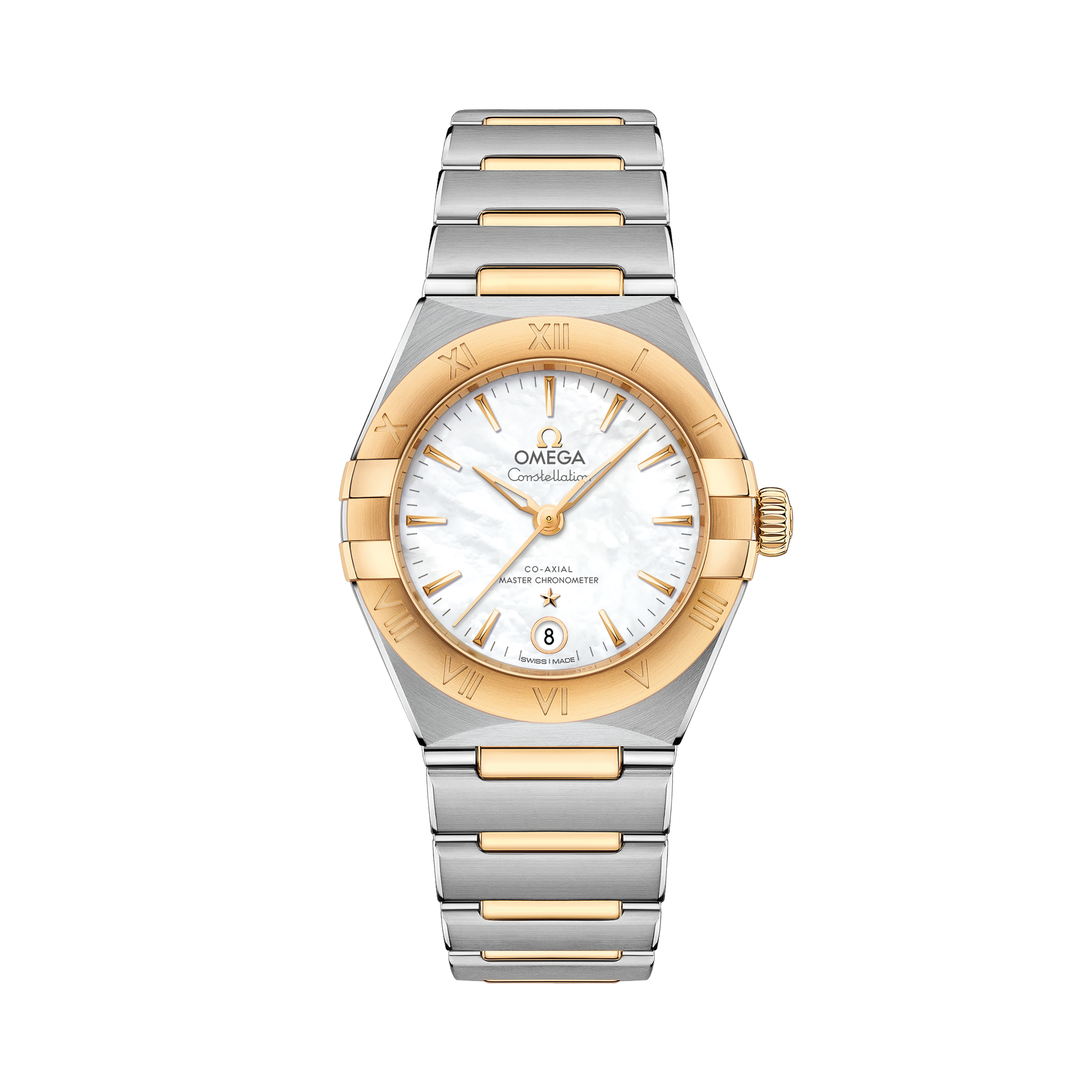 OMEGA Constellation 29mm, Mother of Pearl Dial, Baton Numerals_1