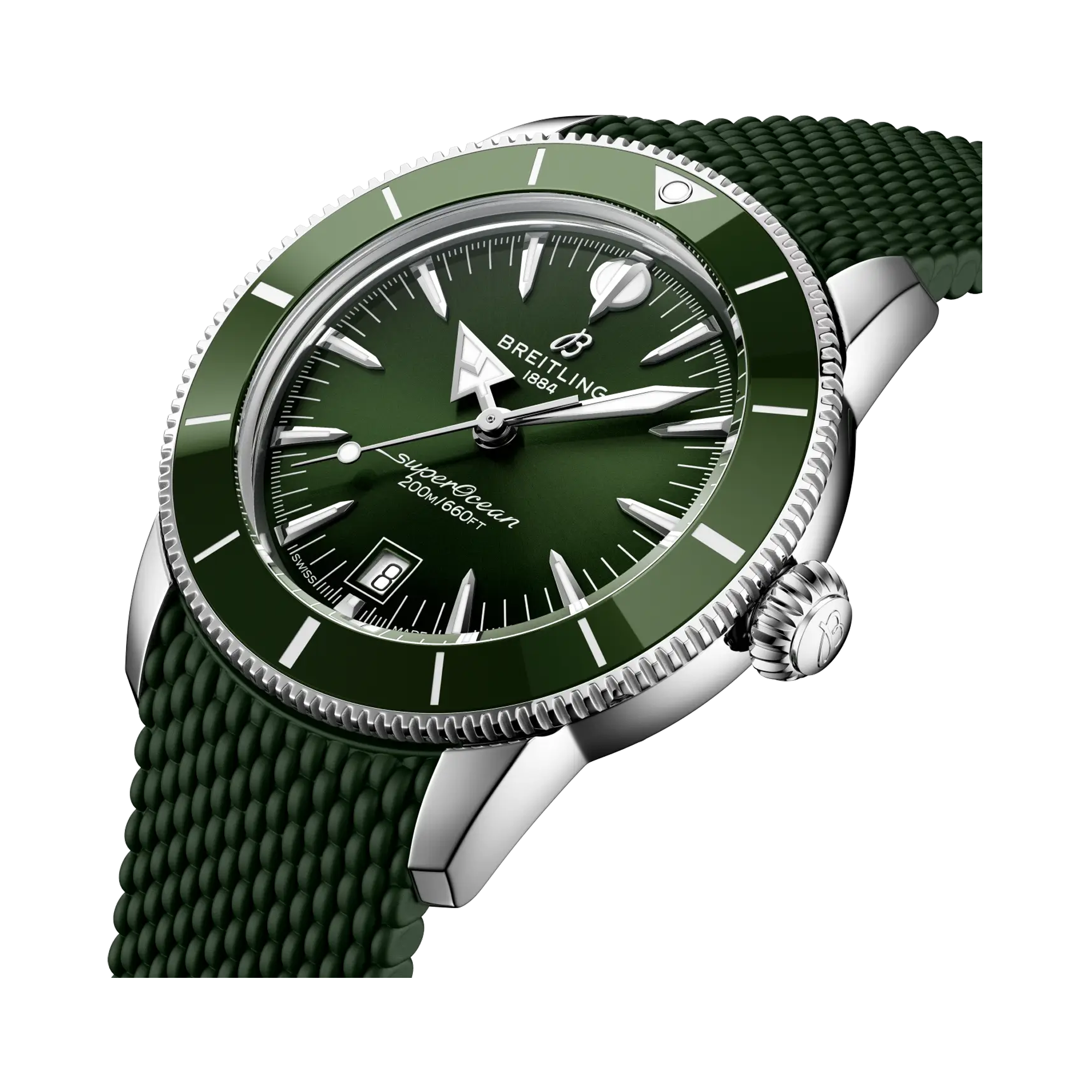 Breitling Superocean Heritage B31 Automatic 42 42mm, Green Dial, Baton Numerals_2