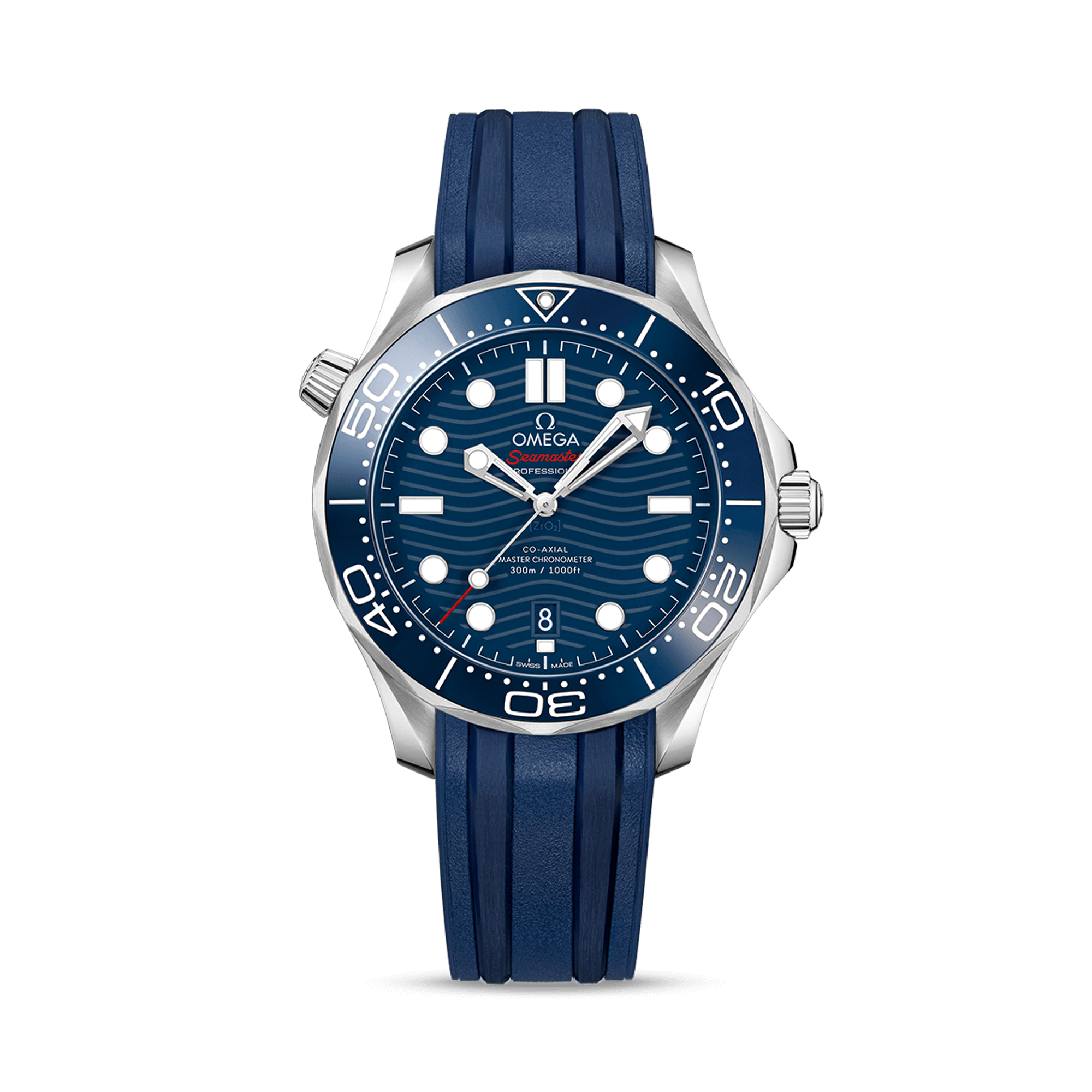 Seamaster Diver 300m 42mm, Blue Dial, Baton Numerals_1