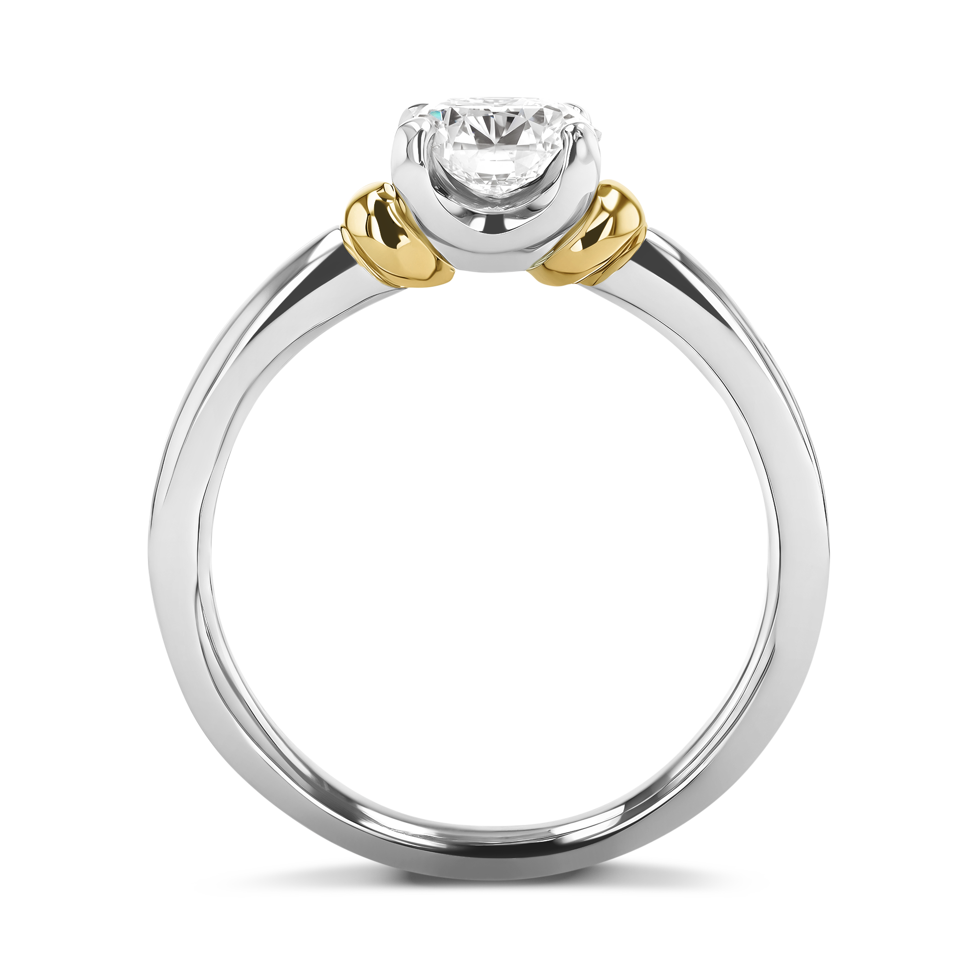 Empire 1.01ct Diamond Solitaire Ring Brilliant cut, Claw set_3