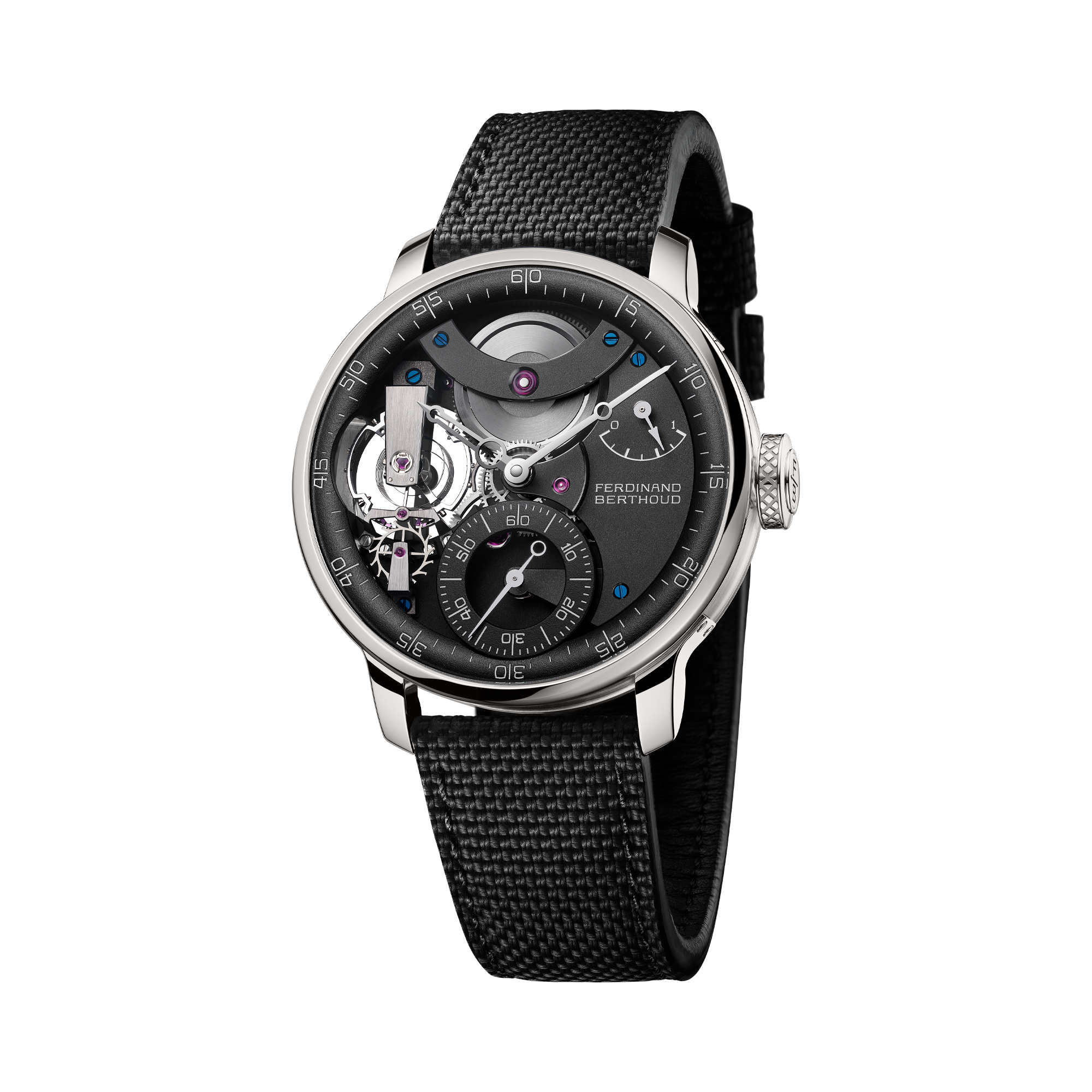 Ferdinand Berthoud Chronomètre FB 3SPC.3-1 42.3mm, Black Dial, Arabic Numerals_1