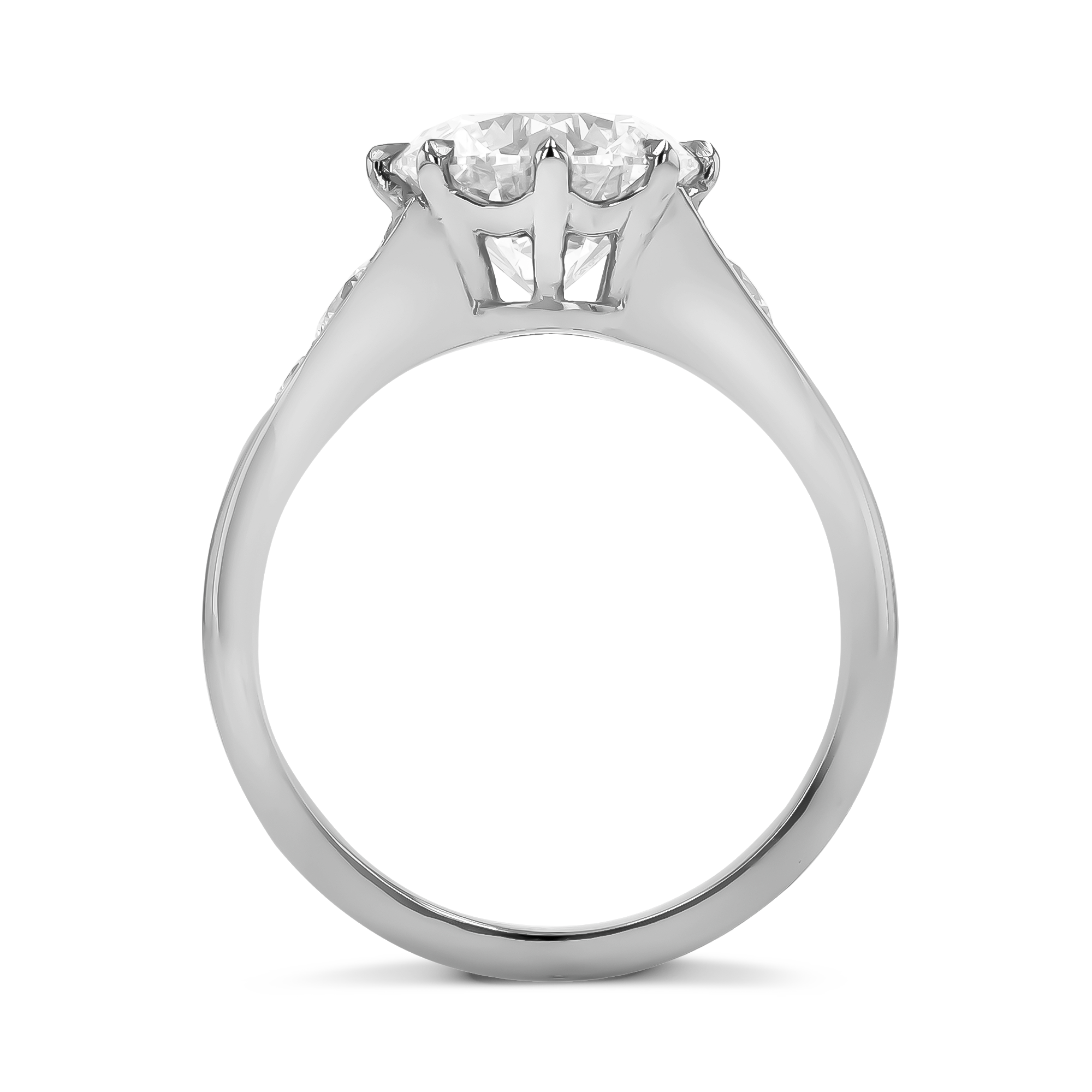Antrobus 3.07ct Diamond Solitaire Ring Brilliant cut, Claw set_3