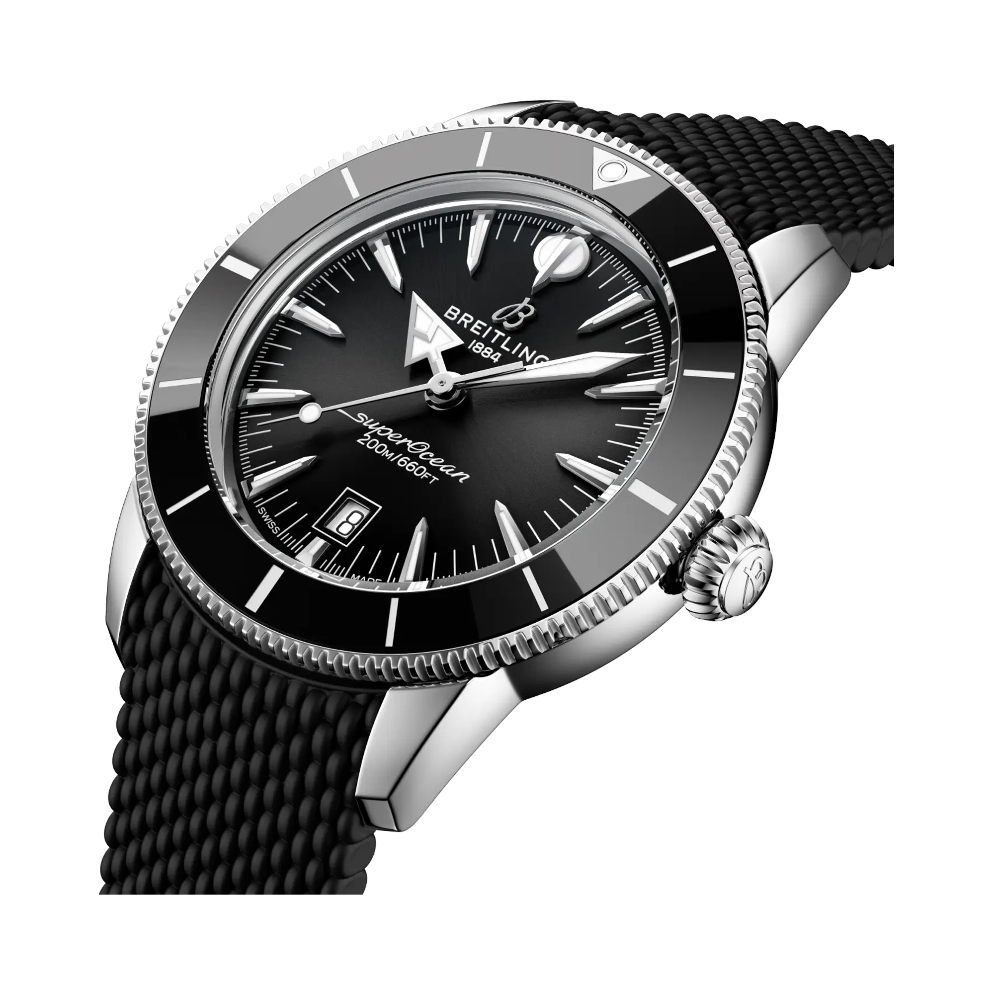 Breitling Superocean Heritage B31 44mm,Black Dial, Baton Numerals_2