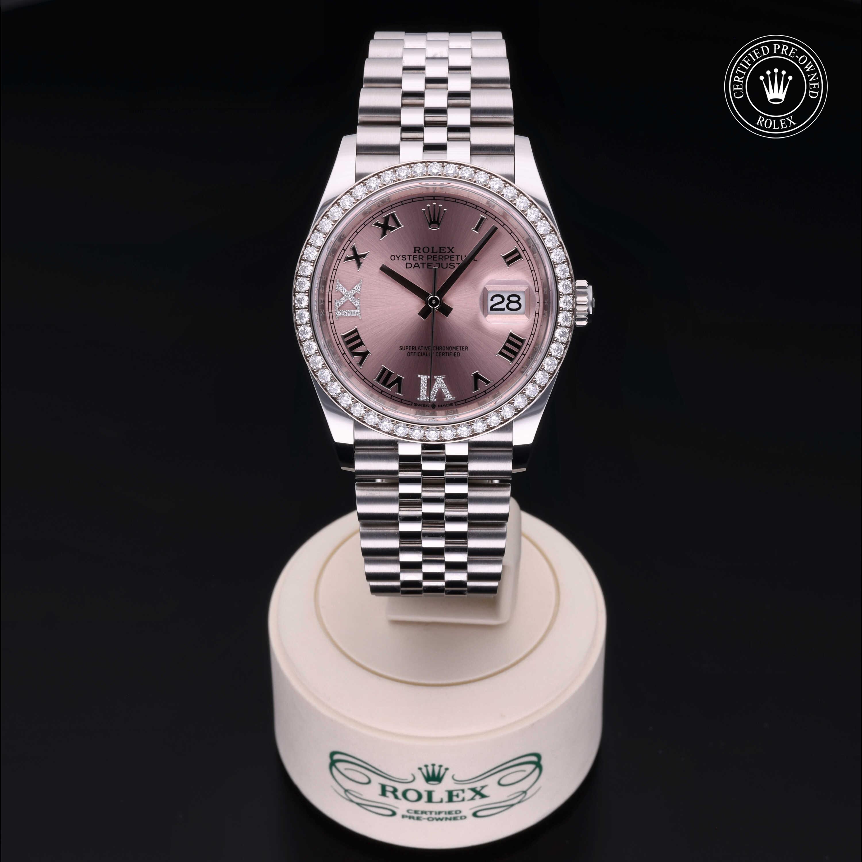 Rolex Datejust 36 2023, 36mm, Oystersteel and White Gold